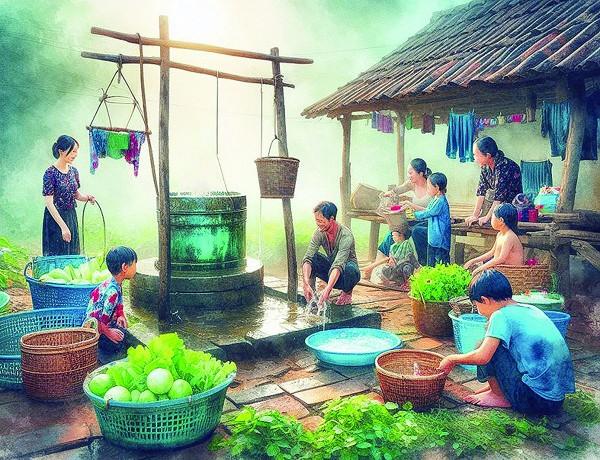 cung ha ba nhan ngay gieng nghi tan van cua nguyen van