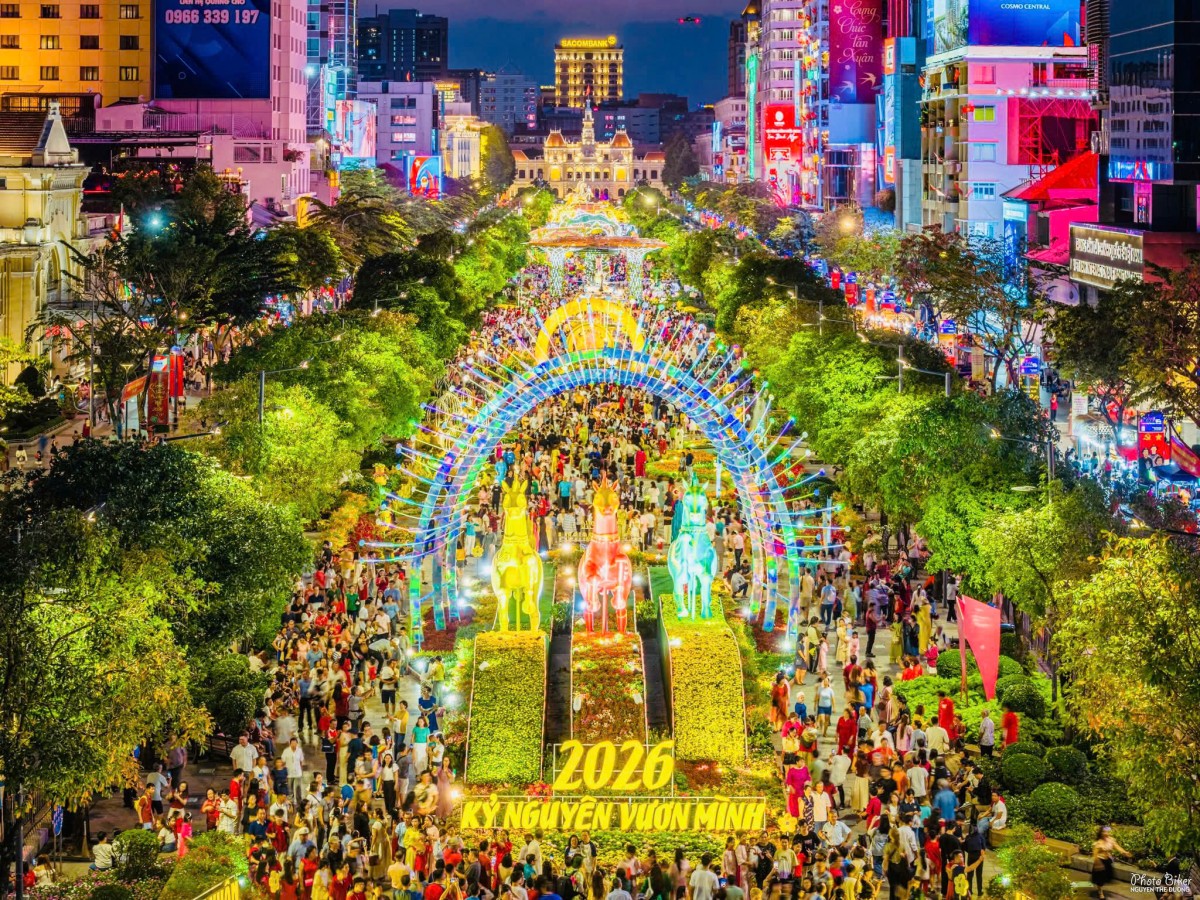 Du lịch TP.Hồ Chí Minh bứt phá dịp Tết Nguyên đán Bính Ngọ 2026