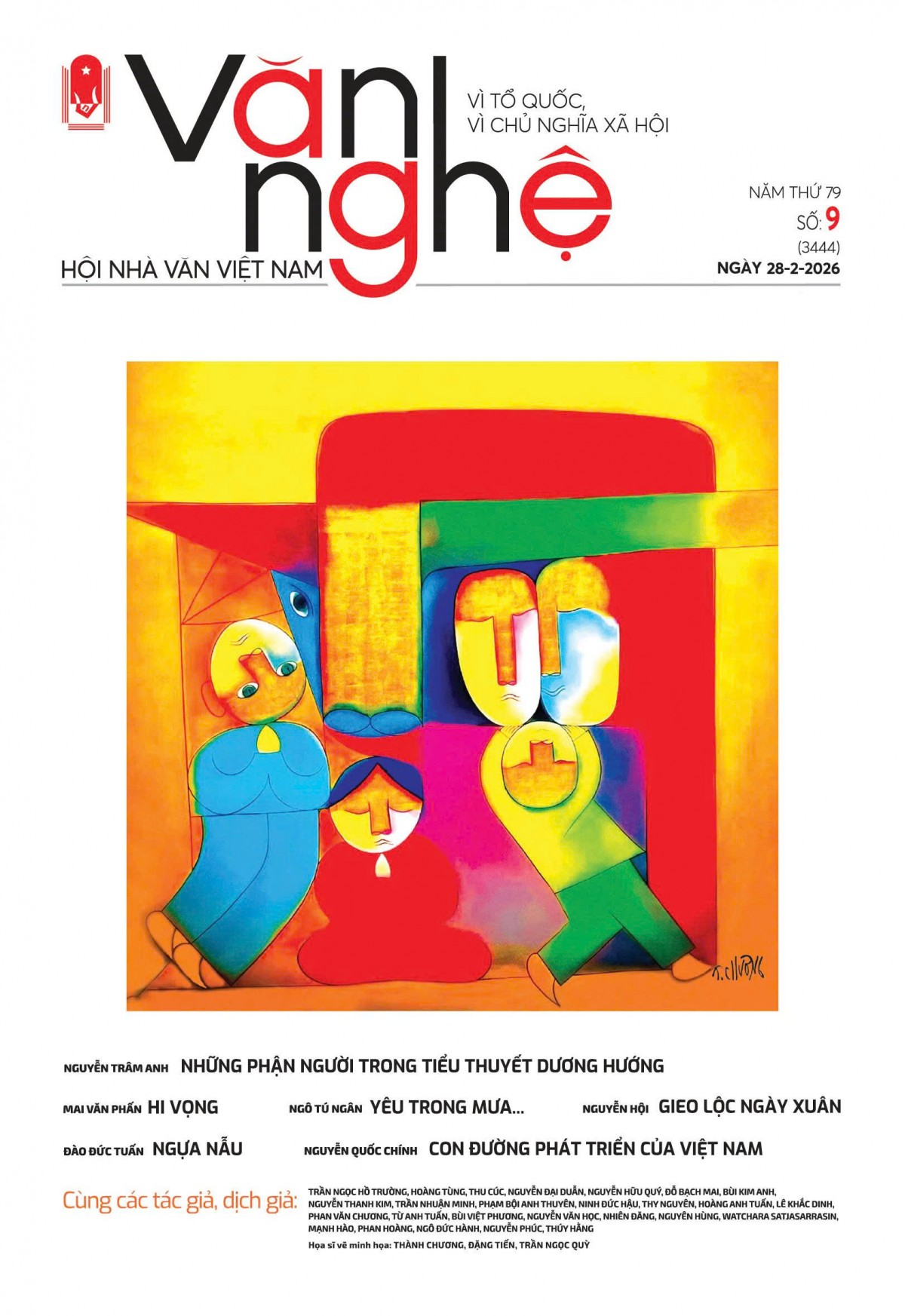 Mời quý vị đón đọc báo Văn nghệ số 9/2026