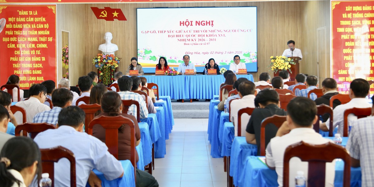 Đồng chí Nguyễn Quỳnh Liên tiếp xúc cử tri xã Đông Hòa, tỉnh An Giang