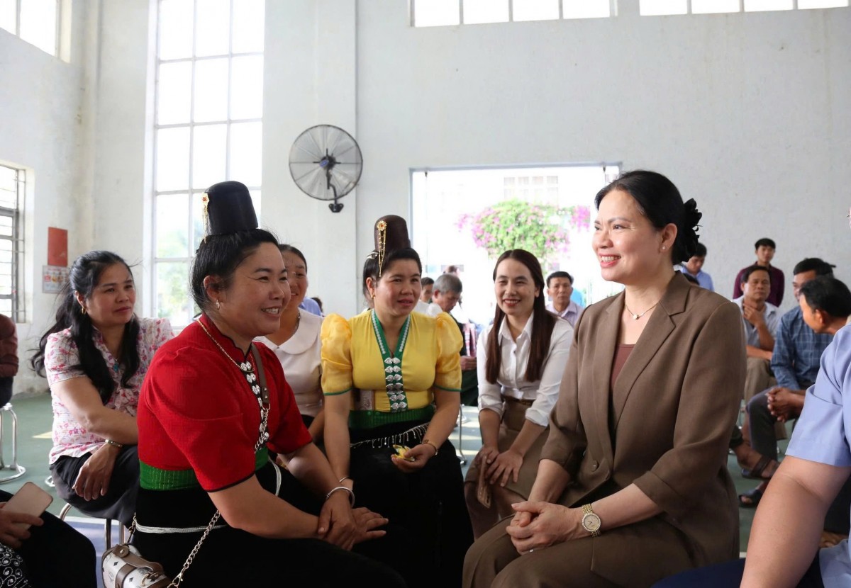 Bà Hà Thị Nga: Rất cần sự đồng hành, tin tưởng và giám sát của cử tri