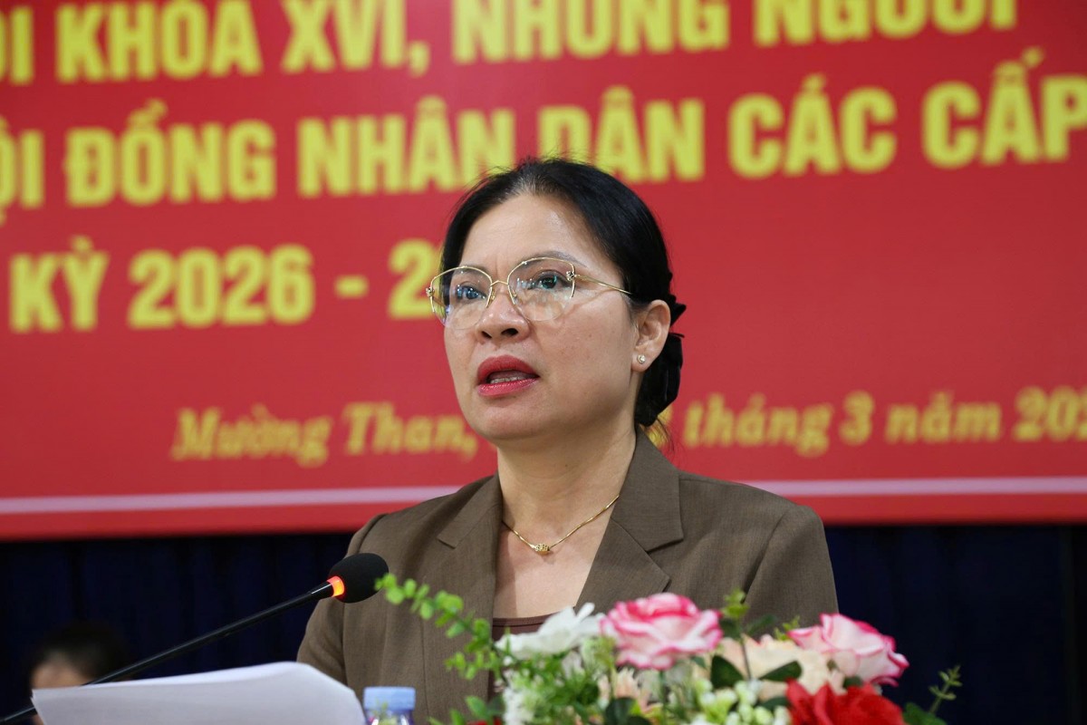 Bà Hà Thị Nga: Rất cần sự đồng hành, tin tưởng và giám sát của cử tri