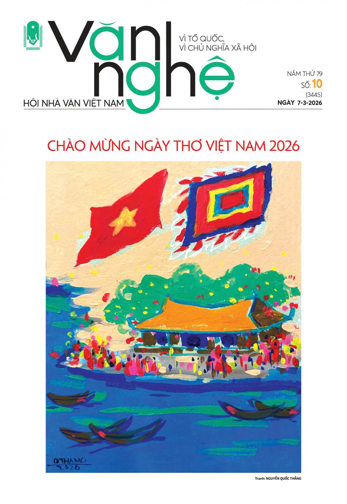 Mời quý vị đón đọc báo Văn nghệ số 10/2026