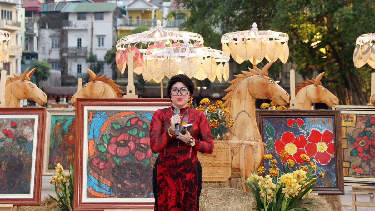 Triển lãm mỹ thuật "Những điều chưa nói" của họa sĩ Hải Tây