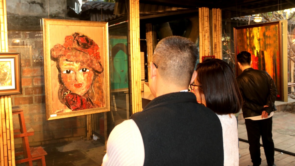 Triển lãm mỹ thuật "Những điều chưa nói" của họa sĩ Hải Tây
