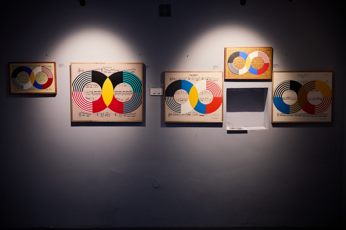 Một số tác phẩm được trưng bày tại triển lãm. Ảnh: BTC