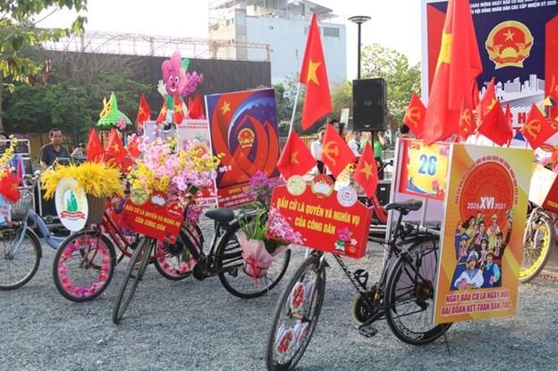 TP. Hồ Chí Minh: Nhiều hoạt động truyền thông phục vụ bầu cử Quốc hội Khóa XVI