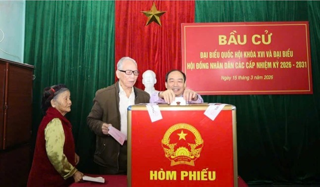 Náo nức trong Ngày hội lớn toàn dân đi bầu cử