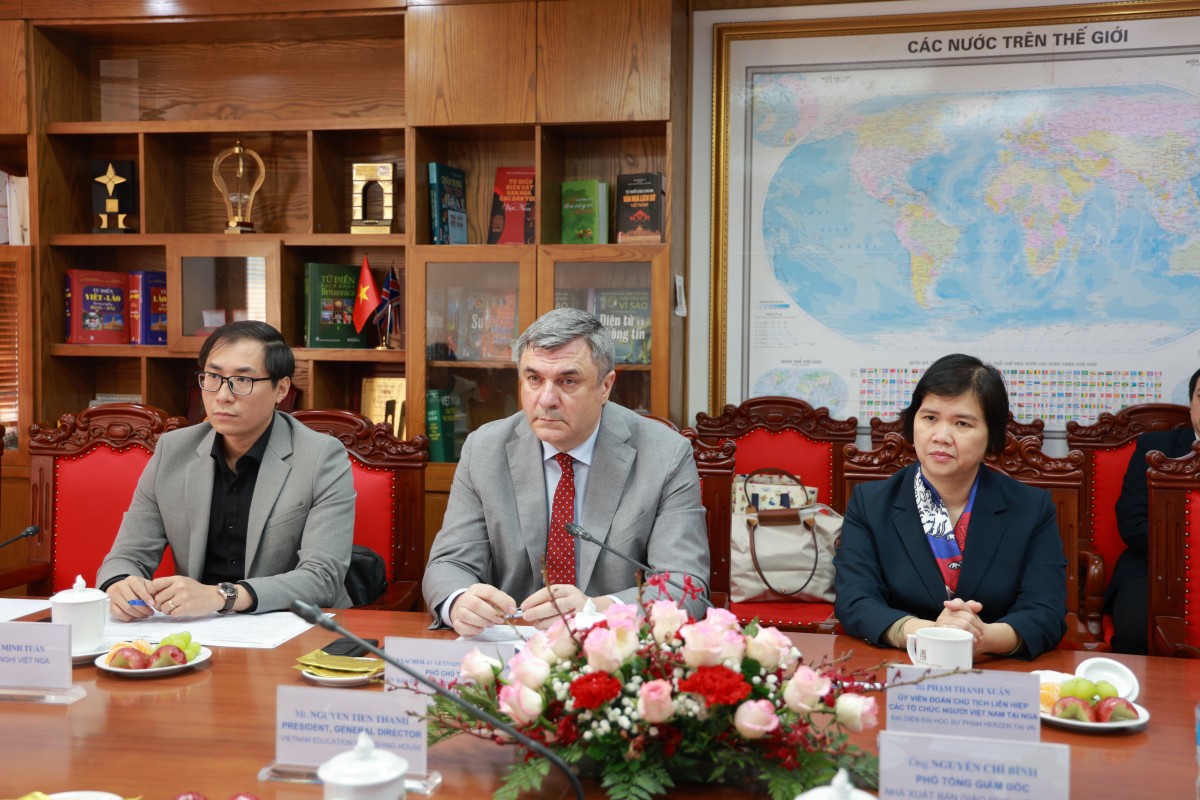 Thúc đẩy hợp tác văn hóa, xuất bản Việt Nam - Liên bang Nga