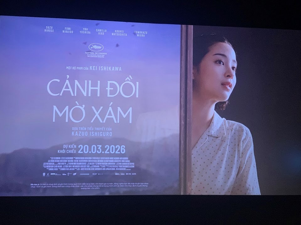 ảnh đồi mờ xám - một bộ phim của Kei Ishikawa dự kiến khởi chiếu 20.03.2026. Ảnh: BTC