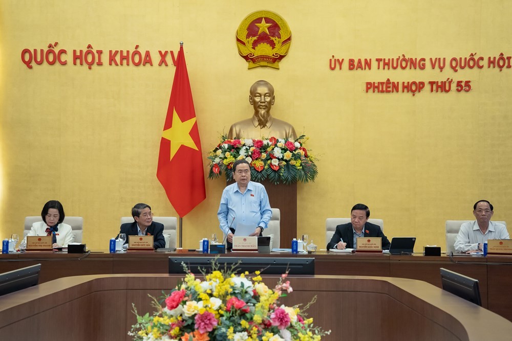 Khai mạc đợt hai - phiên họp thứ 55 của Ủy ban Thường vụ Quốc hội