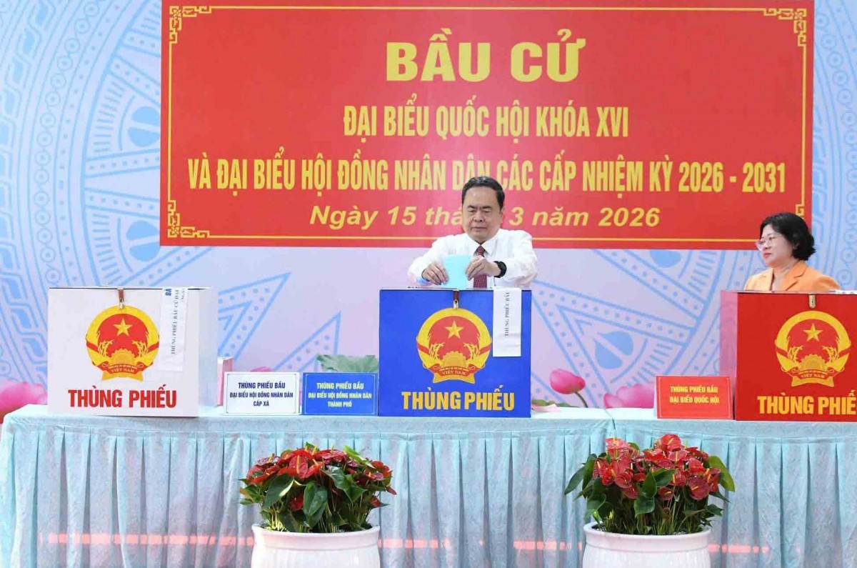 Chiều nay công bố kết quả bầu cử Quốc hội khóa XVI