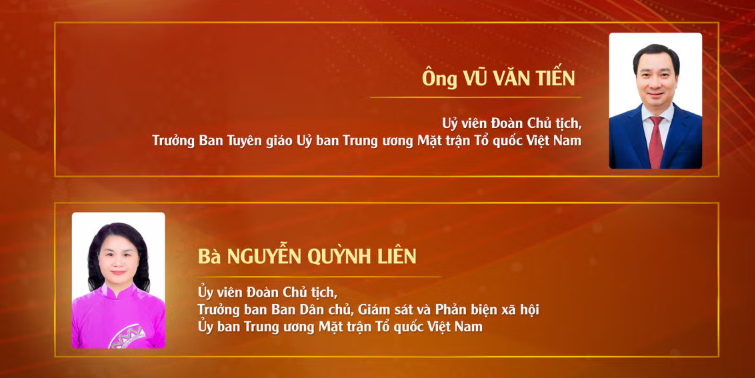 Chủ tịch và các vị Ủy viên Đoàn Chủ tịch Ủy ban Trung ương MTTQ Việt Nam trúng cử đại biểu Quốc hội khoá XVI
