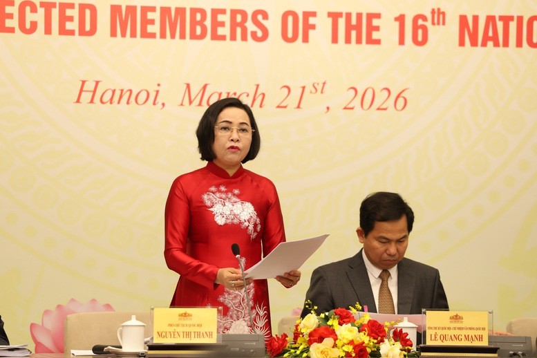 Công bố Nghị quyết về kết quả bầu cử và danh sách trúng cử đại biểu Quốc hội khóa XVI