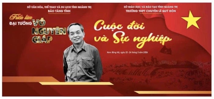 Quảng Trị: Tổ chức triển lãm về cuộc đời và sự nghiệp Đại tướng Võ Nguyên Giáp