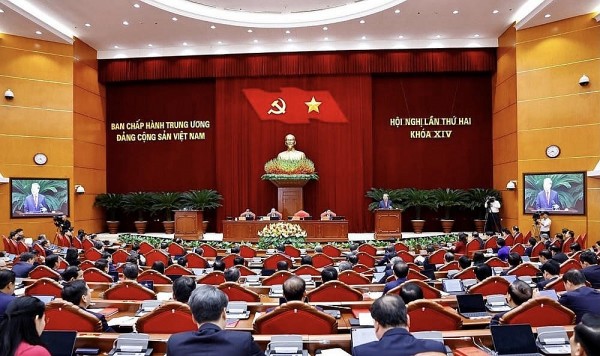 thong cao bao chi ve ngay lam viec thu hai hoi nghi trung uong 2 khoa xiv