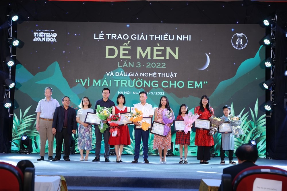 Giải thưởng “Thiếu nhi Dế Mèn” bước sang mùa thứ Bẩy