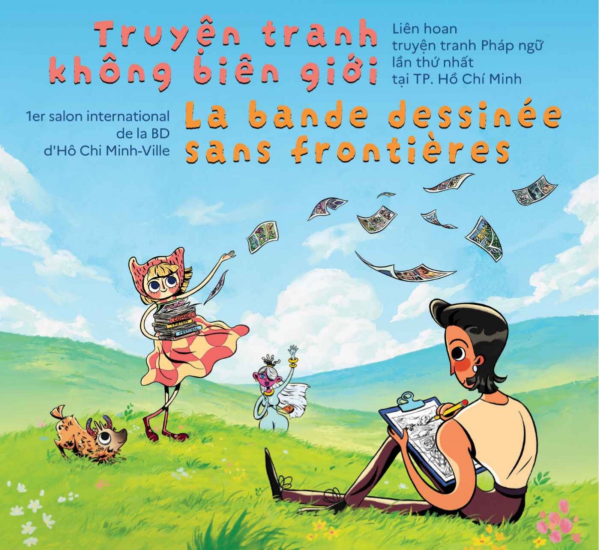 Liên hoan truyện tranh Pháp ngữ sẽ diễn ra tại thành phố Hồ Chí Minh