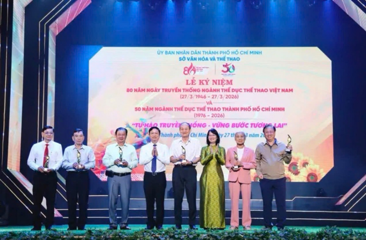 Thành phố Hồ Chí Minh tiếp nối khát vọng đưa thể thao vươn tầm