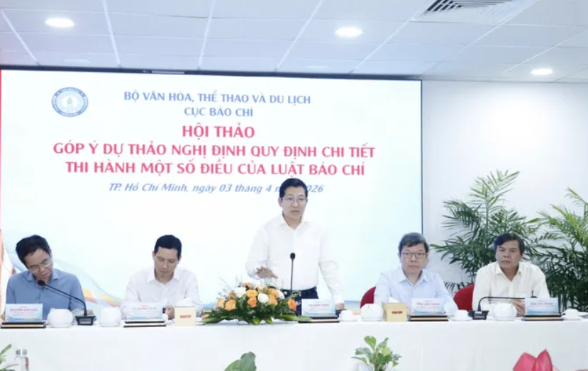 Hội thảo góp ý dự thảo Nghị định quy định chi tiết thi hành một số điều của Luật Báo chí