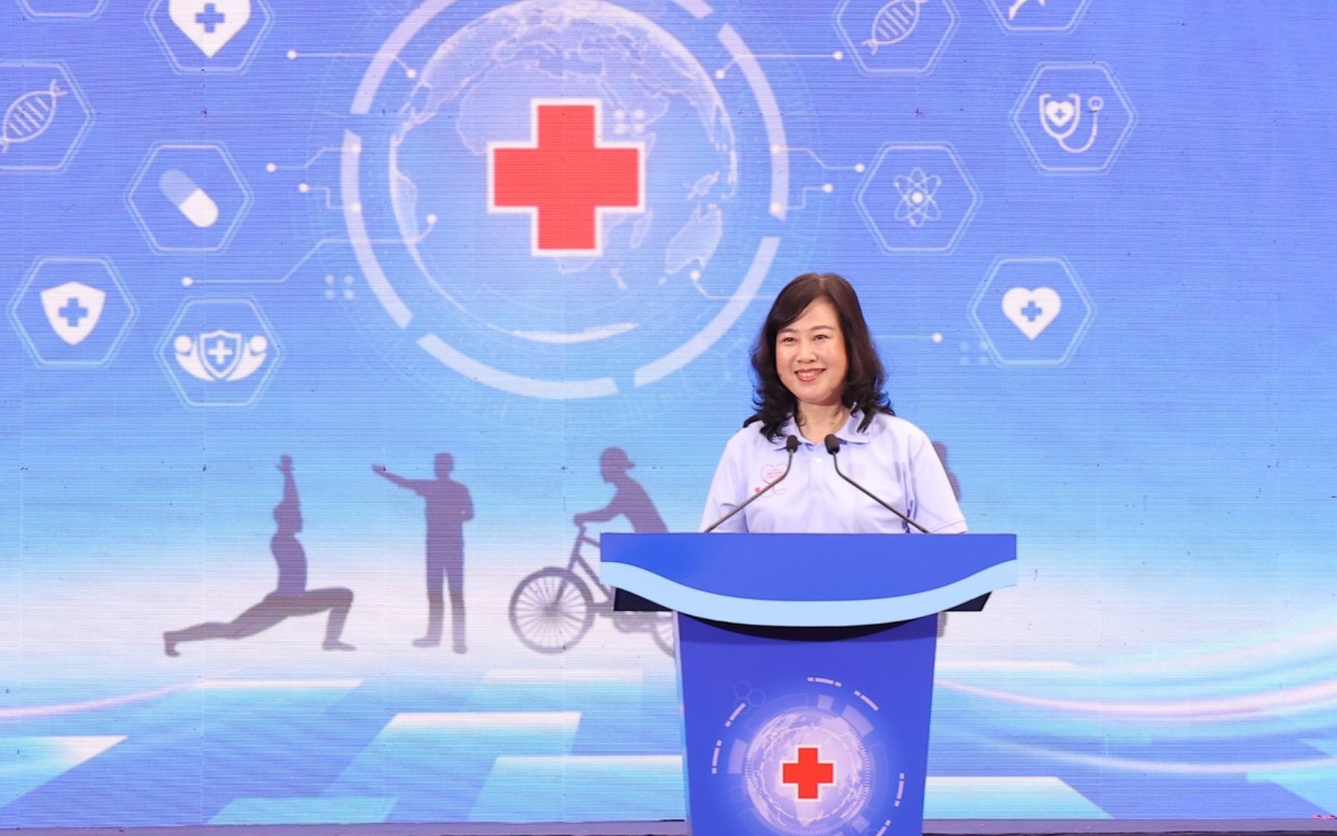 Lễ mít tinh phát động Ngày Sức khỏe toàn dân - Vì một Việt Nam khỏe mạnh