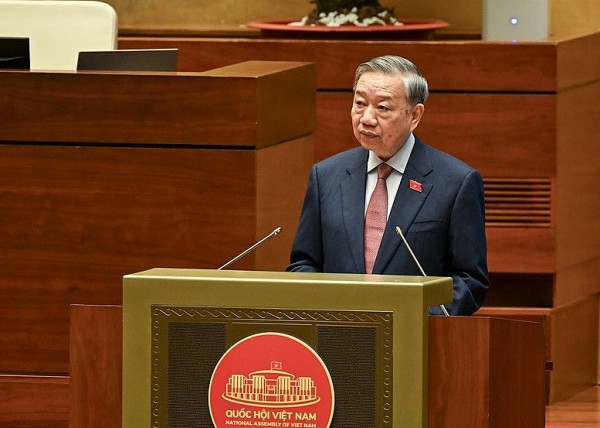 phat bieu cua tong bi thu to lam tai phien khai mac ky hop thu nhat quoc hoi khoa xvi