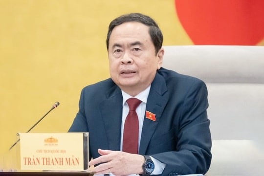 Chủ tịch Quốc hội Trần Thanh Mẫn ký ban hành 4 Nghị quyết của Quốc hội về nhân sự