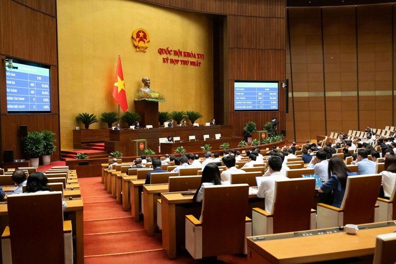 Thông cáo báo chí số 5, Kỳ họp thứ Nhất, Quốc hội khóa XVI