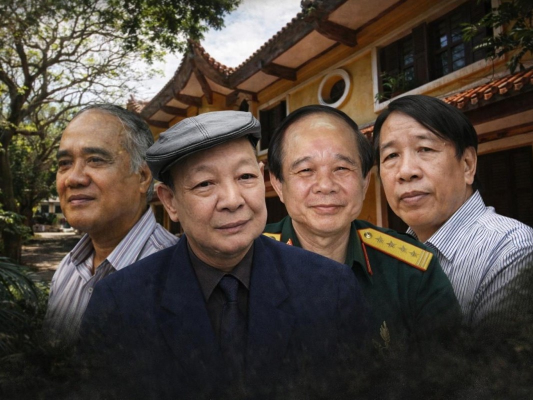 Bốn văn nhân, một mạch văn chương