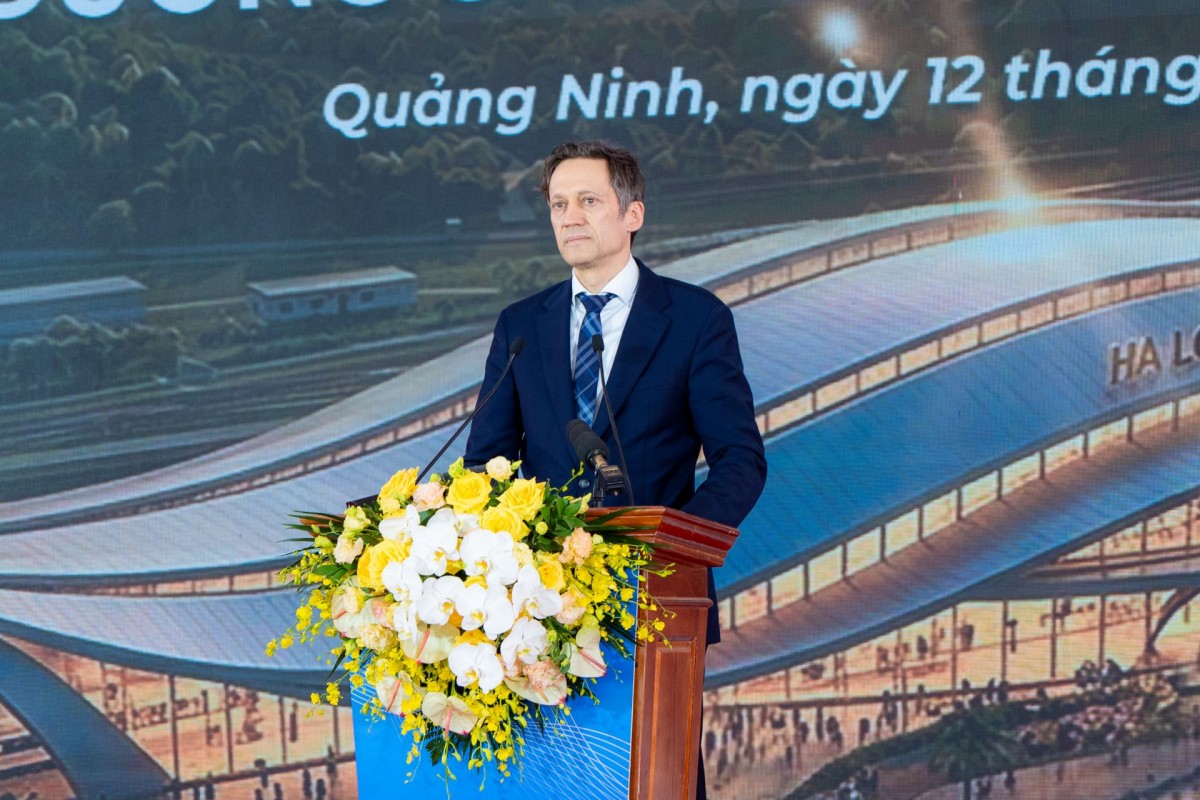 VINGROUP Khởi công dự án tuyến đường sắt tốc độ cao Hà Nội - Quảng Ninh