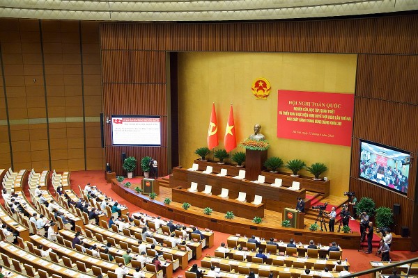 khai mac hoi nghi toan quoc quan triet nghi quyet trung uong hai khoa xiv