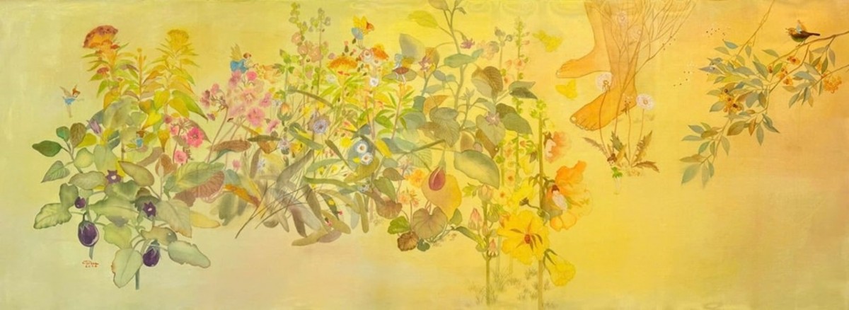 “Vừa yêu vừa vẽ” - những sắc thái biểu cảm của nữ họa sĩ