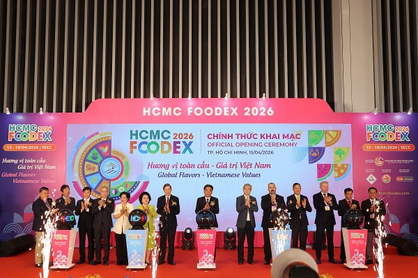 khai mac hcmc foodex 2026 ket noi chuoi cung ung toan cau nang tam gia tri thuc pham viet