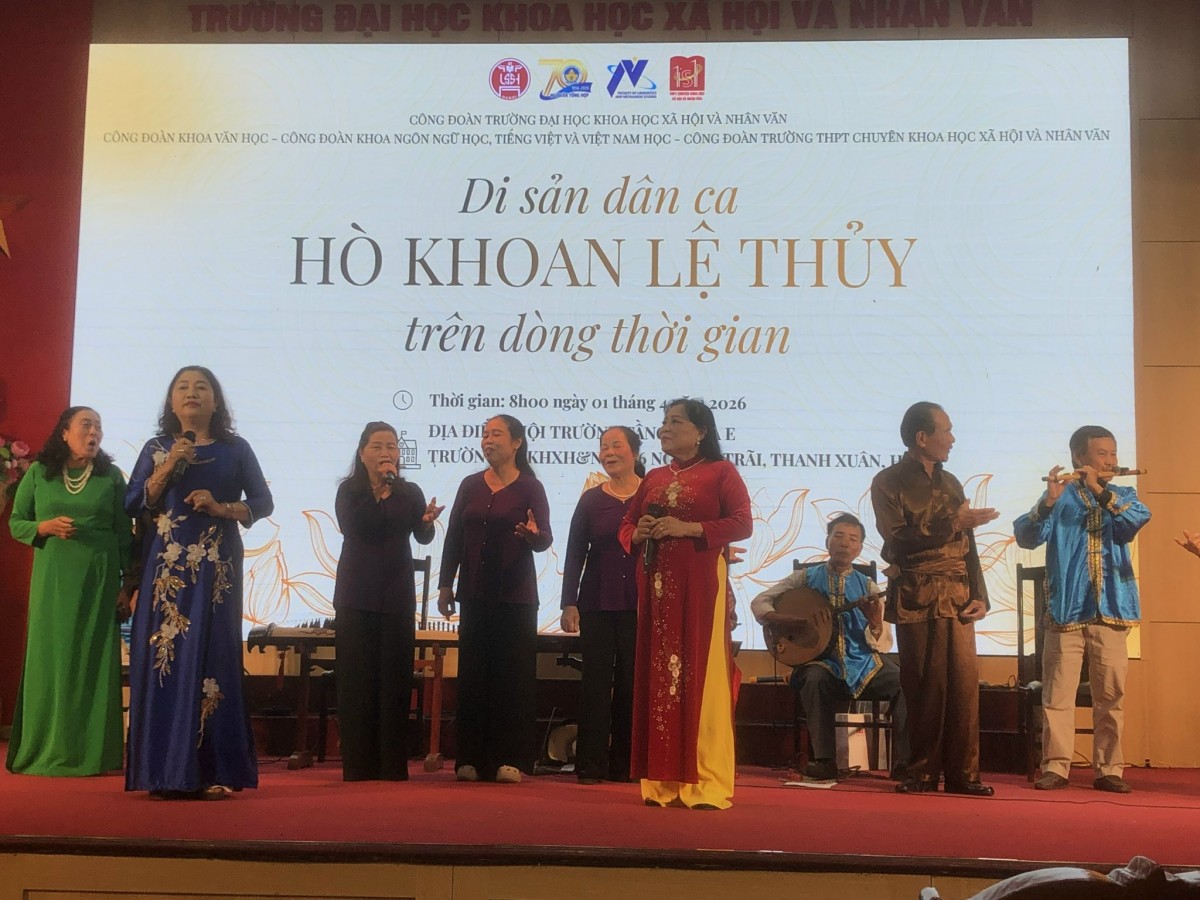 Di sản dân ca hò khoan Lệ Thủy trên dòng thời gian