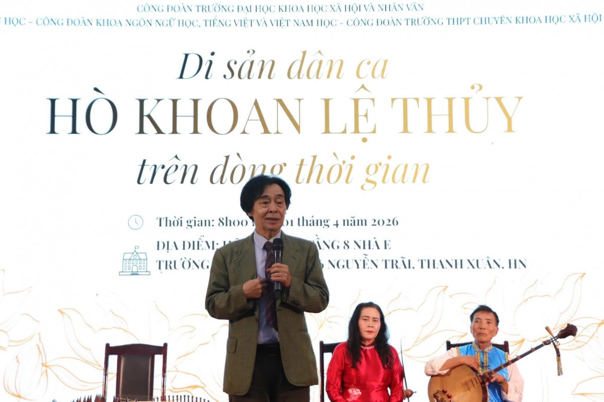 Di sản dân ca hò khoan Lệ Thủy trên dòng thời gian