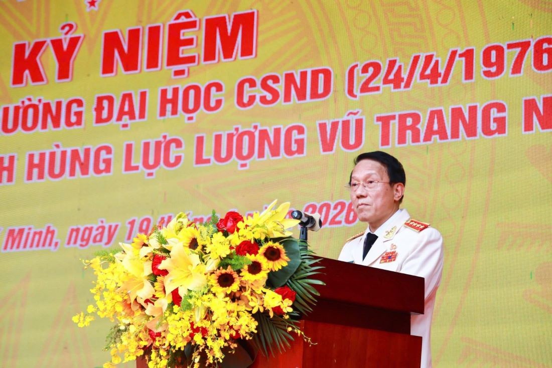 Trường Đại học Cảnh sát nhân dân đón nhận danh hiệu Anh hùng Lực lượng vũ trang nhân dân