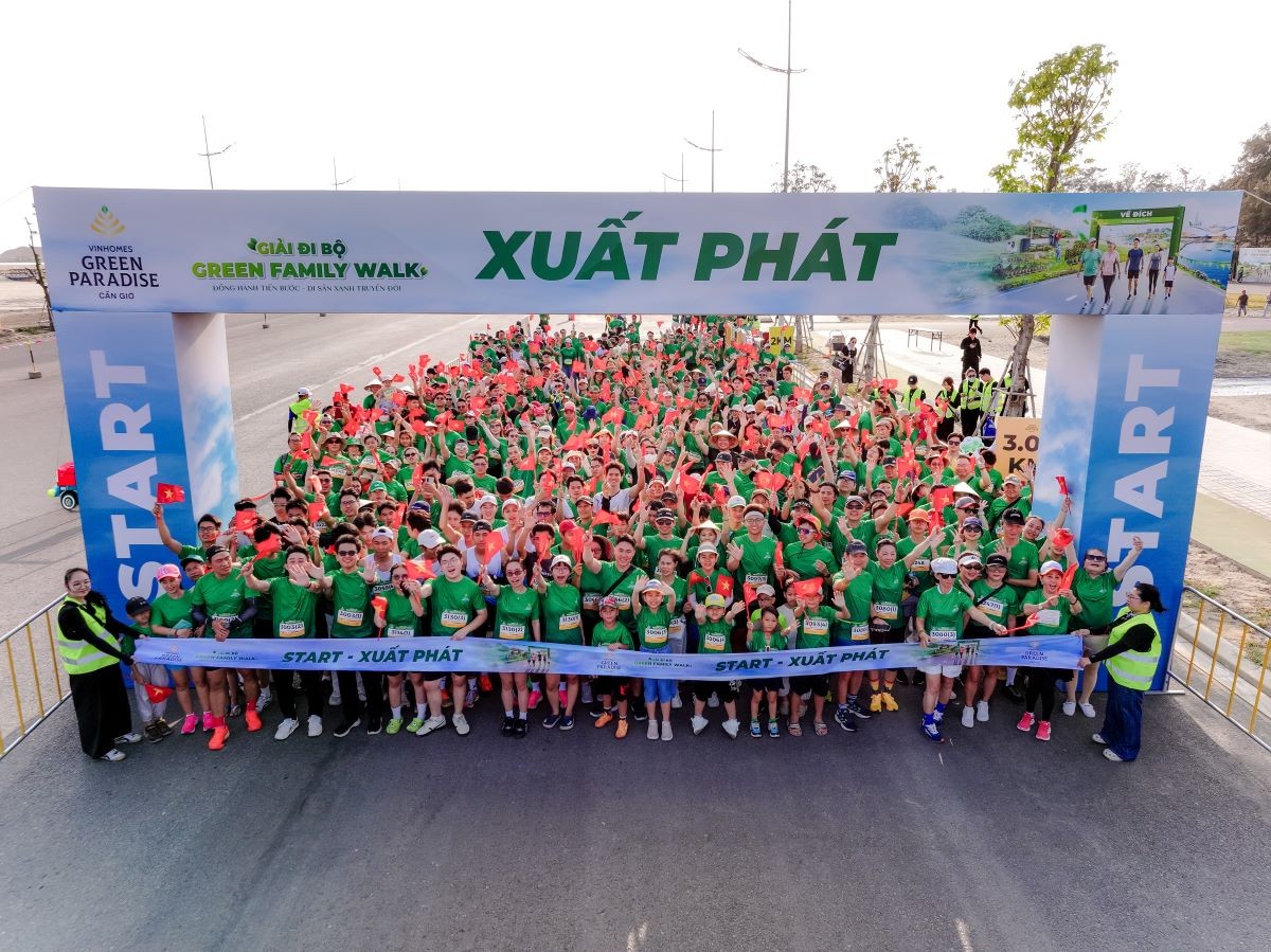 Hơn 1.000 người “nhuộm xanh” Cần Giờ , háo hức trải nghiệm và “săn” cơ hội sở hữu Vinhomes Green Paradise