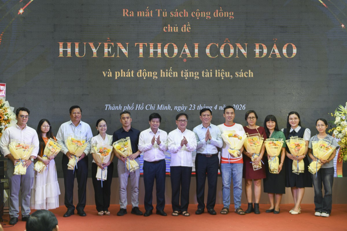 Ra mắt tủ sách “Huyền thoại Côn Đảo”: Lan tỏa giá trị lịch sử, bồi đắp tinh thần dân tộc
