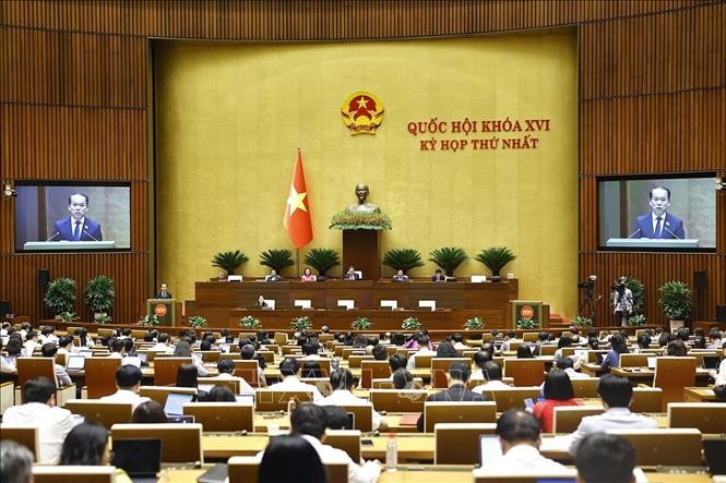 Thông cáo báo chí số 13, Kỳ họp thứ Nhất, Quốc hội Khóa XVI