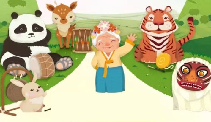 Một phần poster của chương trình (Ảnh: Trung tâm Văn hóa Hàn Quốc tại Việt Nam cung cấp)