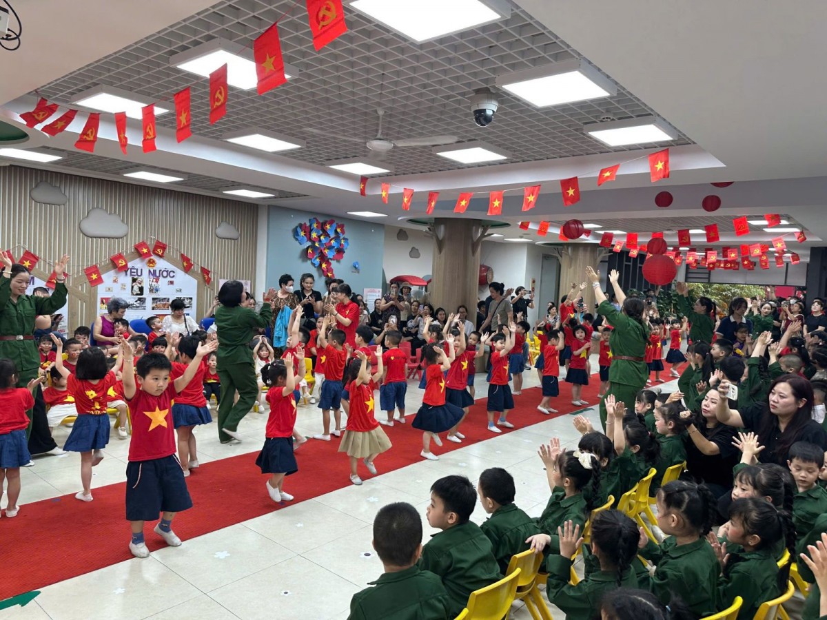 Trường Mầm non Tuổi Thơ và chuỗi hoạt động lan tỏa niềm tự hào dân tộc