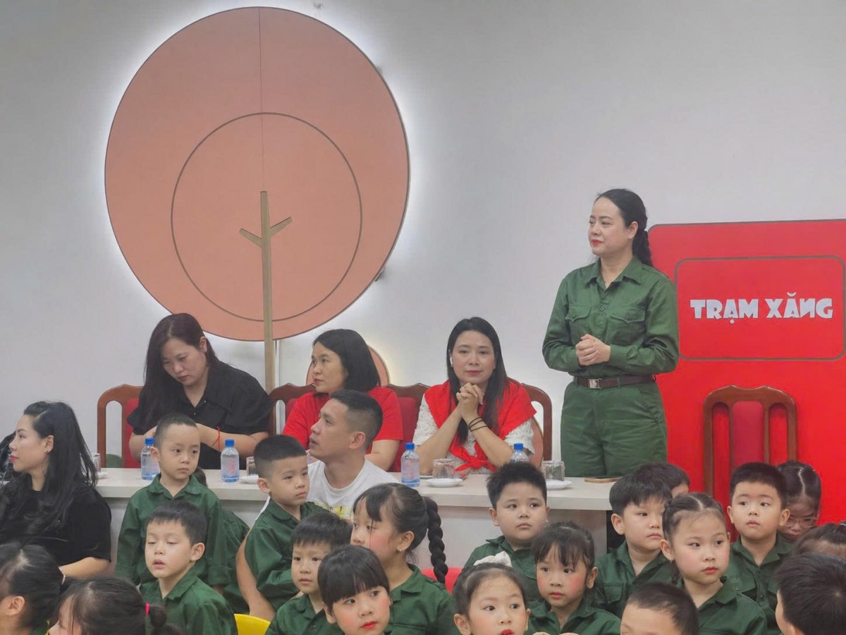 Trường Mầm non Tuổi Thơ và chuỗi hoạt động lan tỏa niềm tự hào dân tộc ngày 30/4