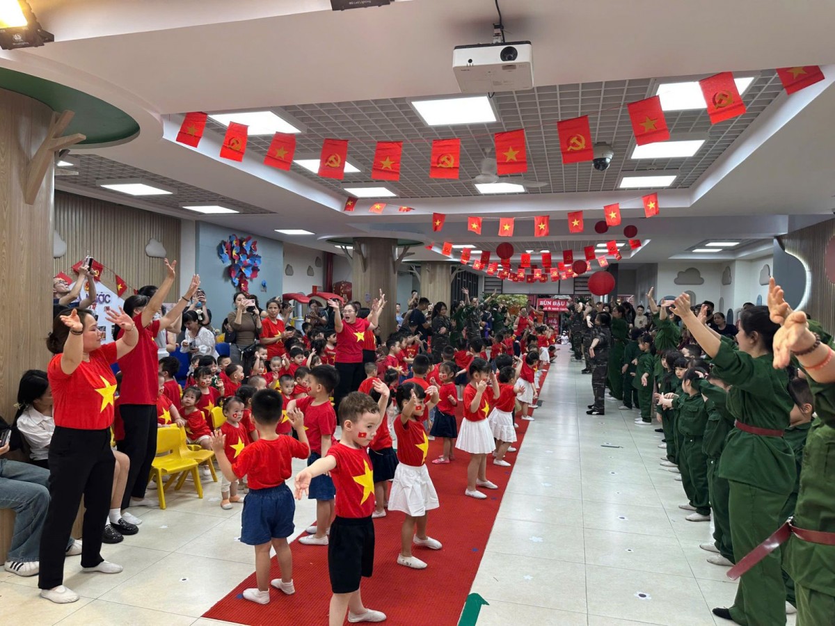Trường Mầm non Tuổi Thơ và chuỗi hoạt động lan tỏa niềm tự hào dân tộc