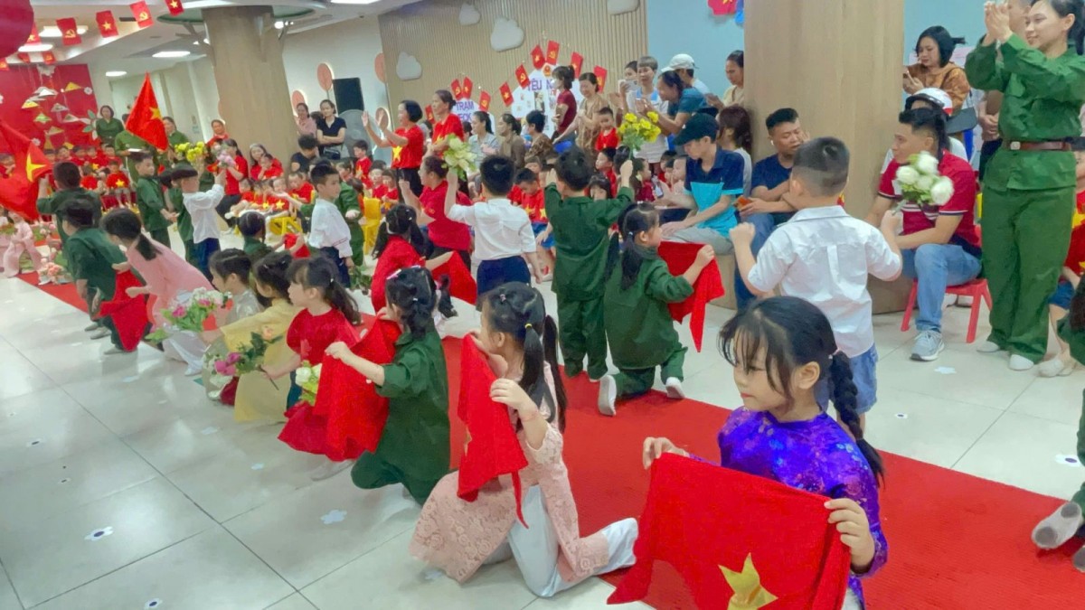 Trường Mầm non Tuổi Thơ và chuỗi hoạt động lan tỏa niềm tự hào dân tộc
