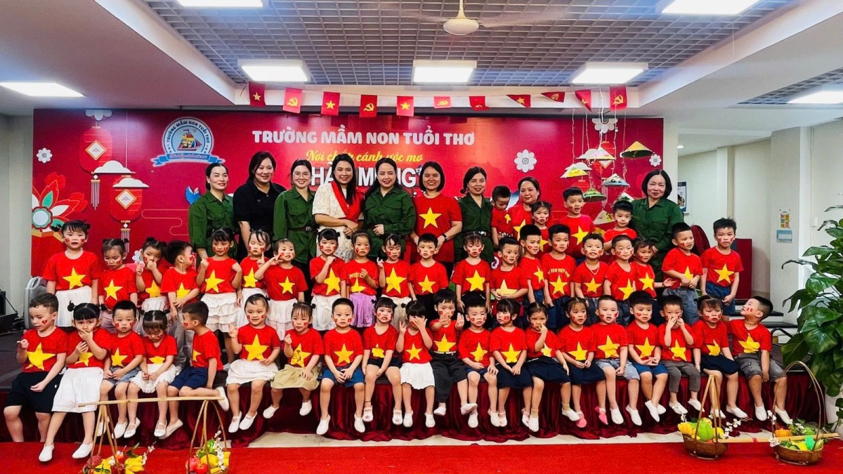 Trường Mầm non Tuổi Thơ và chuỗi hoạt động lan tỏa niềm tự hào dân tộc