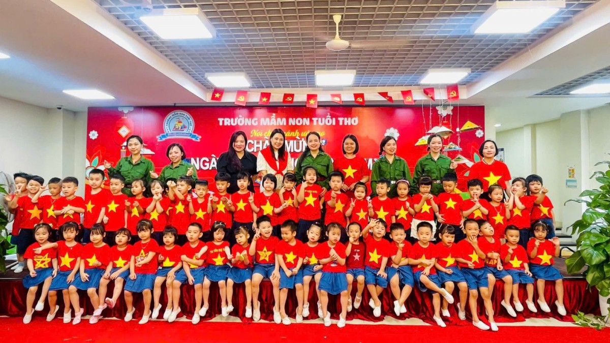 Trường Mầm non Tuổi Thơ và chuỗi hoạt động lan tỏa niềm tự hào dân tộc