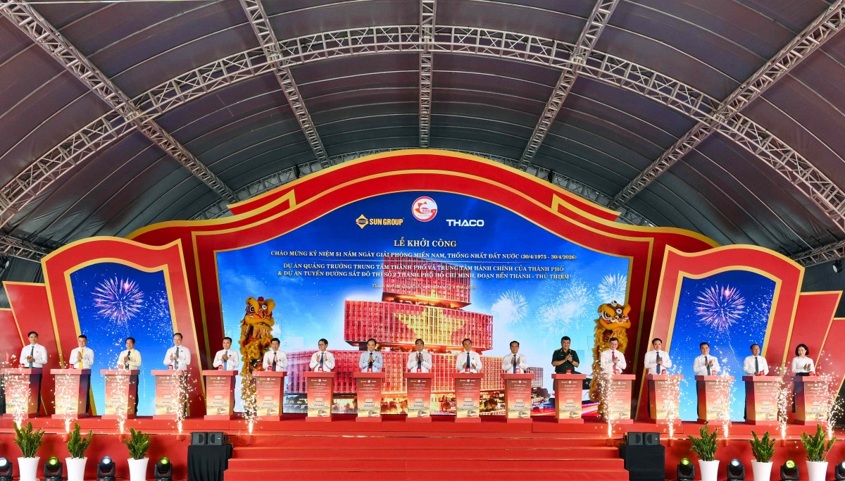 Thành phố Hồ Chí Minh khởi công siêu dự án gần 29.600 tỷ đồng