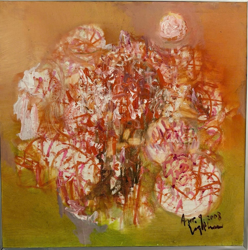 Tranh sơn dầu “Địa đàng 2- 2008”