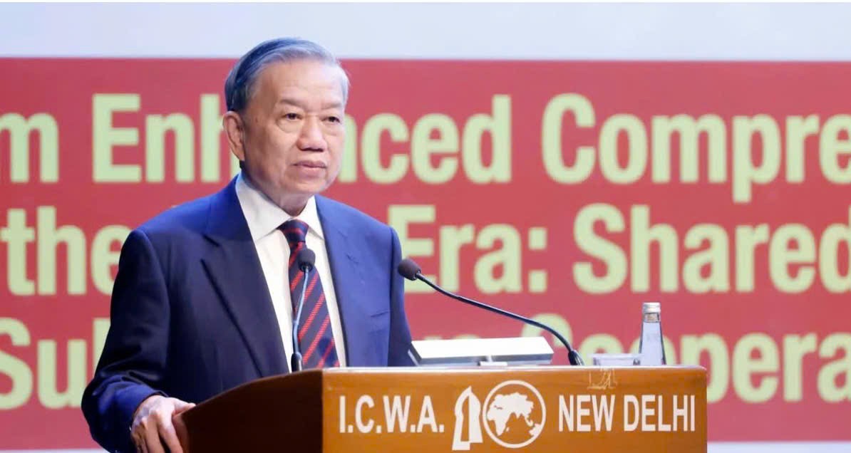 Toàn văn bài phát biểu chính sách của Tổng Bí thư, Chủ tịch nước Tô Lâm tại Hội đồng các vấn đề thế giới của Ấn Độ