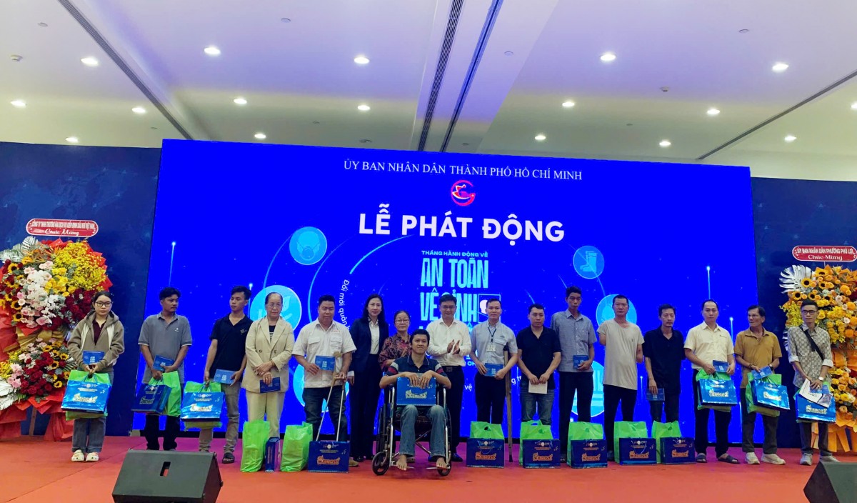 Thành phố Hồ Chí Minh phát động Tháng hành động về an toàn, vệ sinh lao động